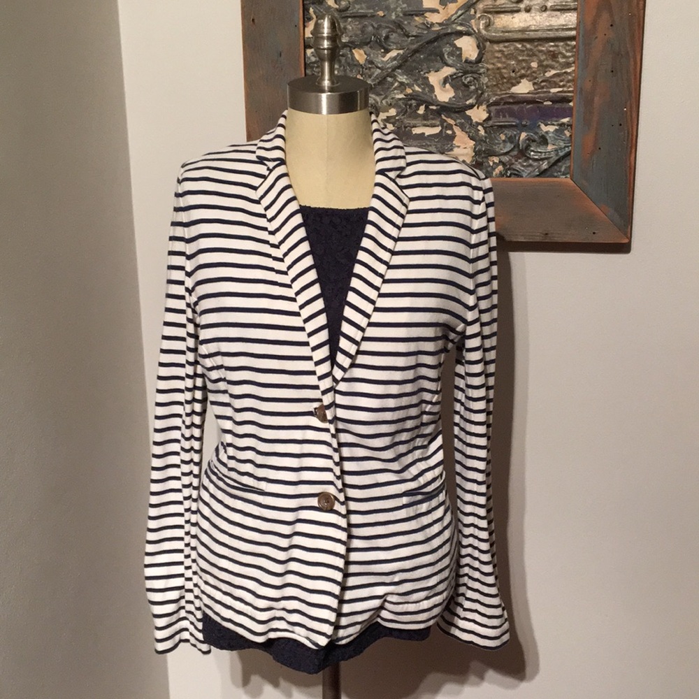 JCrew Factory cotton blazer